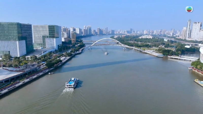 廣州荔灣區(qū)一帶景色優(yōu)美。