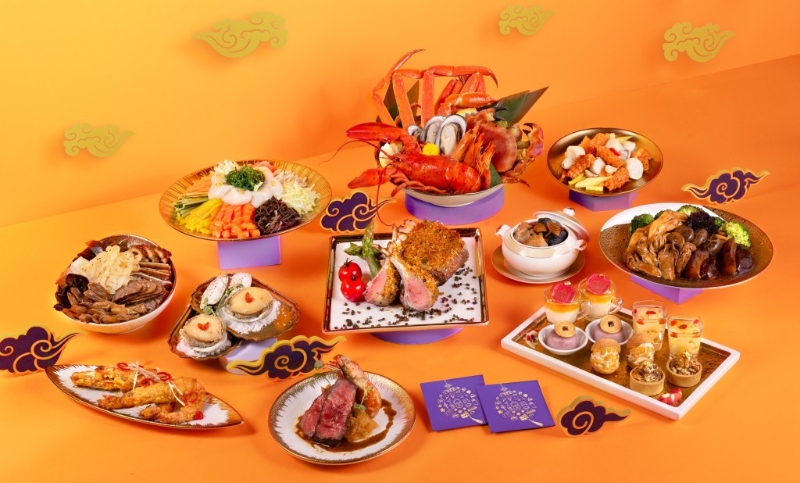 香港萬麗海景酒店新春期間飛躍龍騰自助餐早鳥優(yōu)惠（圖片來源：kkday）