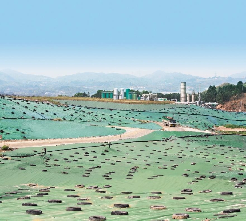 應用新界東北堆填區(qū)的沼氣作生產燃料 每年可減少 13.5萬 噸二氧化碳排放量 。