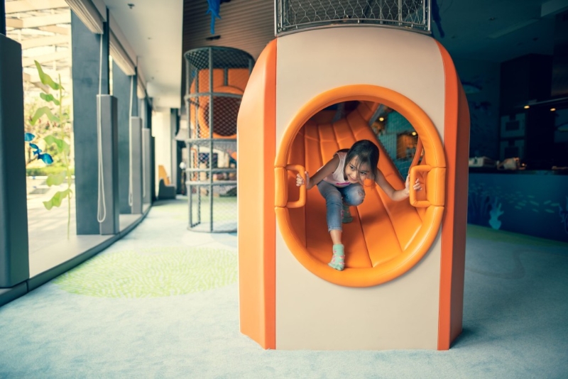 海洋公園萬豪酒店自助餐買一送一 低至$271歎鱈塲蟹腳、免費(fèi)玩兒童游樂天地（圖片來源：kkday）