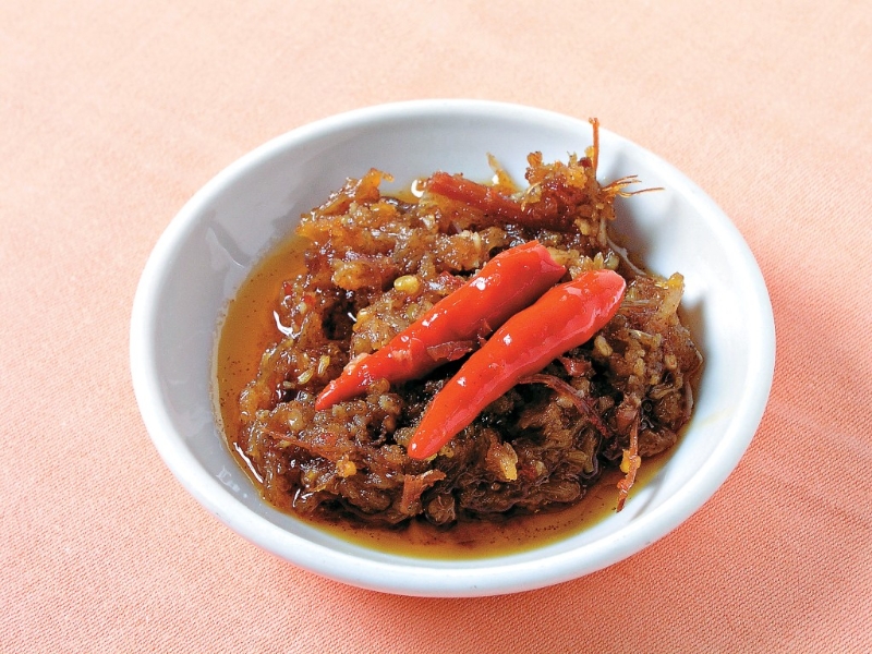 XO醬可為拌帶子提鮮。