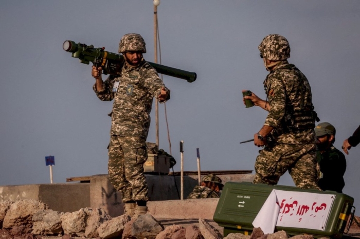 伊朗革命衛(wèi)隊資料照。