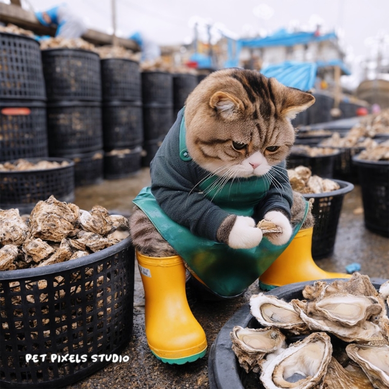 今次“AI百變造型毛孩藝術(shù)展”會展出超過50幅搞怪造型毛孩圖