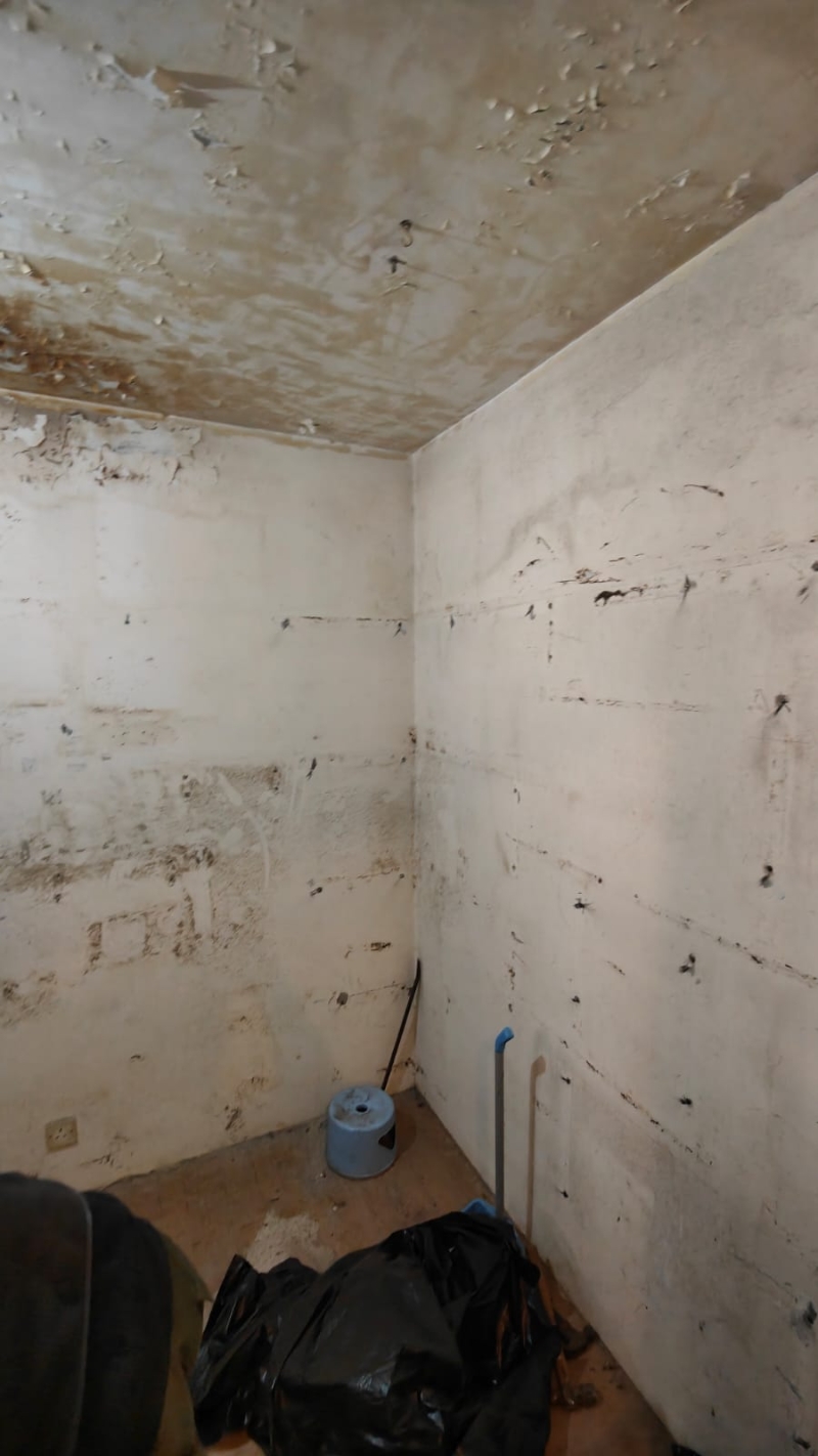 清理后的客廳終入屋望見墻角。