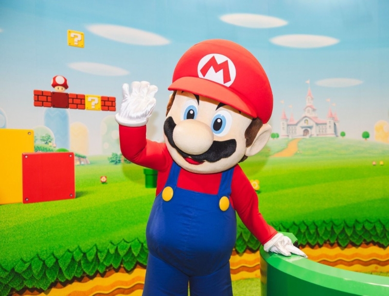 于《超級馬里歐兄弟 驚奇》活動可跟馬里奧見面！ （圖片來源：D.PARK）