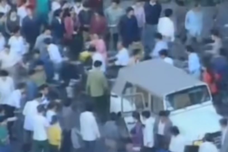 建國門槍擊案造成數(shù)十人傷亡。 網(wǎng)絡(luò)圖片