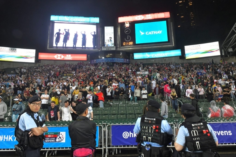 香港國際七人欖球賽魅力爆燈