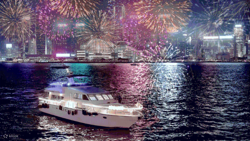 新年煙花匯演2024觀賞地點推介6:維港游艇之旅 新年煙花匯演2024觀賞地點推介6:維港游艇之旅