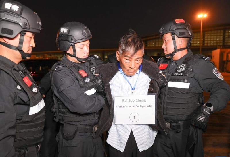 白所成。新華社