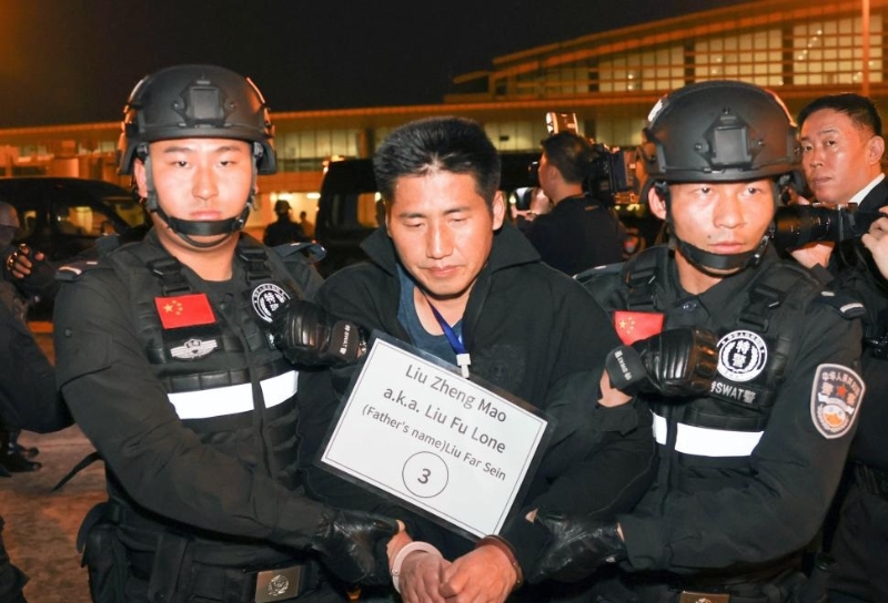 劉正茂。新華社