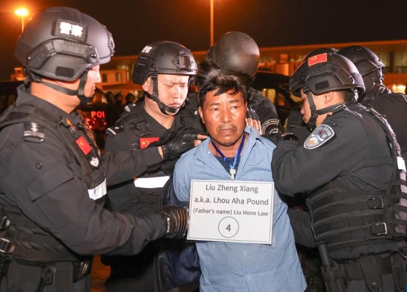 劉正祥。新華社