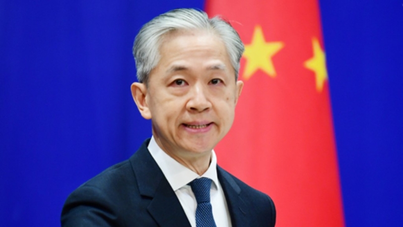 外交部發(fā)言人汪文斌。