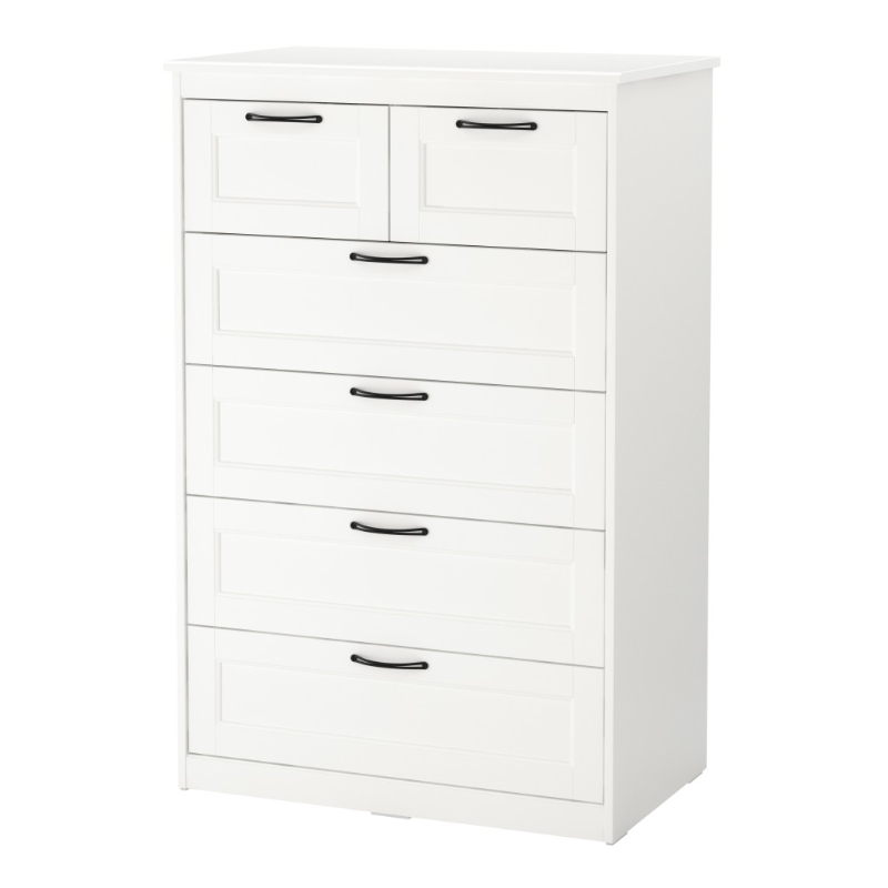 SONGESAND六格抽屜柜$799.9（原價(jià) $1499）