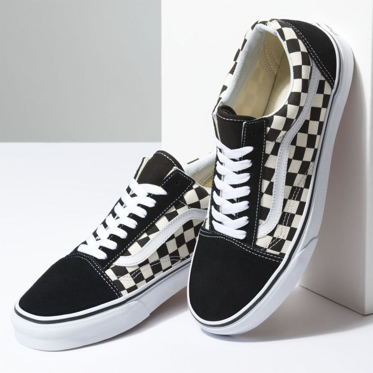 Vans皮革拼帆布Old Skool  $599。