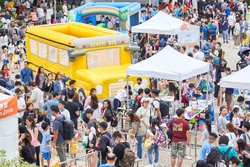 復(fù)活節(jié)好去處2024︳除了獵蛋奇兵，更有充氣樂園、單車樂園等活動(dòng)等大家來盡興。（圖片來源：kkday）