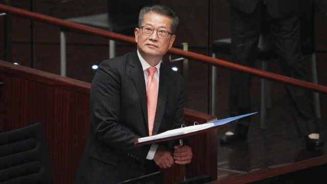 陳茂波財政預(yù)算案