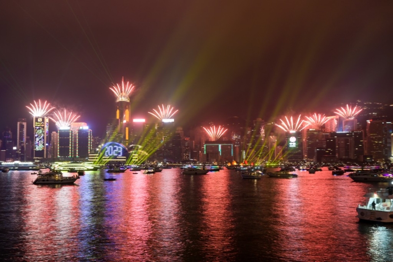 香港煙花表演 香港煙花表演