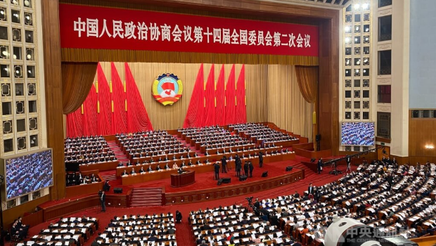 為人民大會(huì)堂開幕會(huì)場(chǎng)