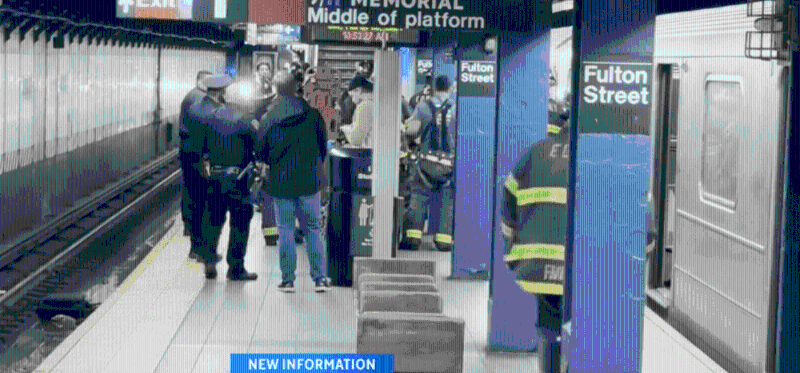 曼哈頓下城區(qū)富爾頓街地鐵站