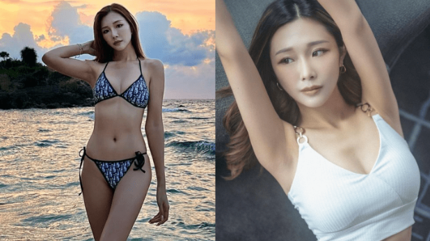 “爆粗港姐”梁允瑜微醉低胸留影 “爆粗港姐”梁允瑜微醉低胸留影