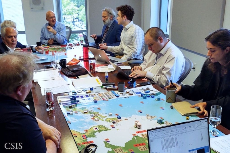 臺(tái)海沖突兵棋推演