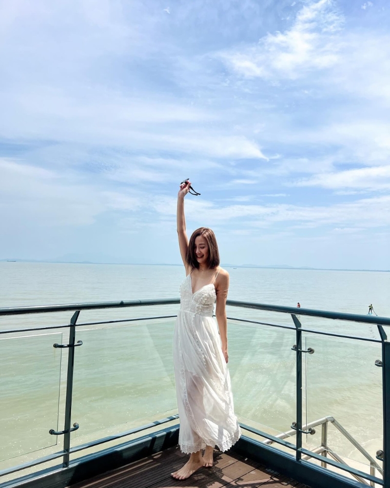 朱智賢再分享靚相。