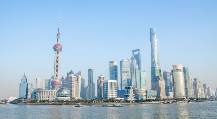中國(guó)的上海。