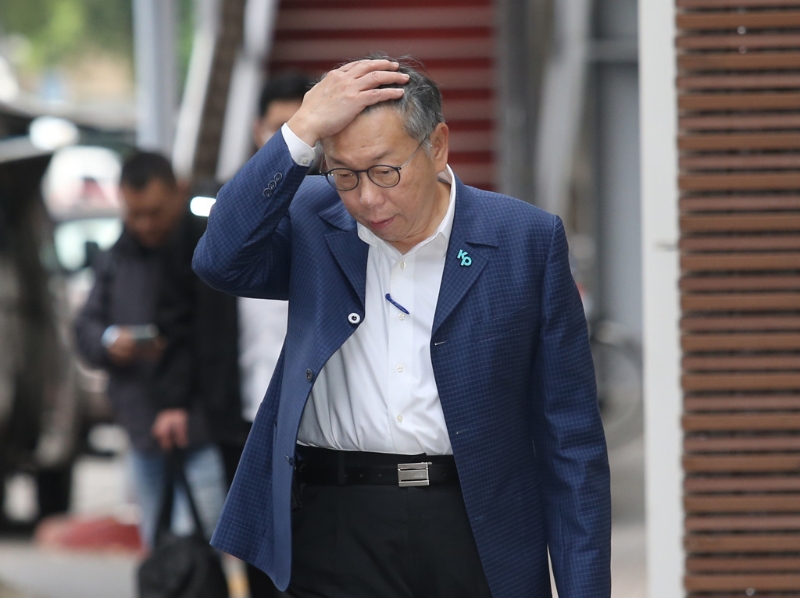 前臺(tái)北市長(zhǎng)柯文哲為臺(tái)智光監(jiān)視器案