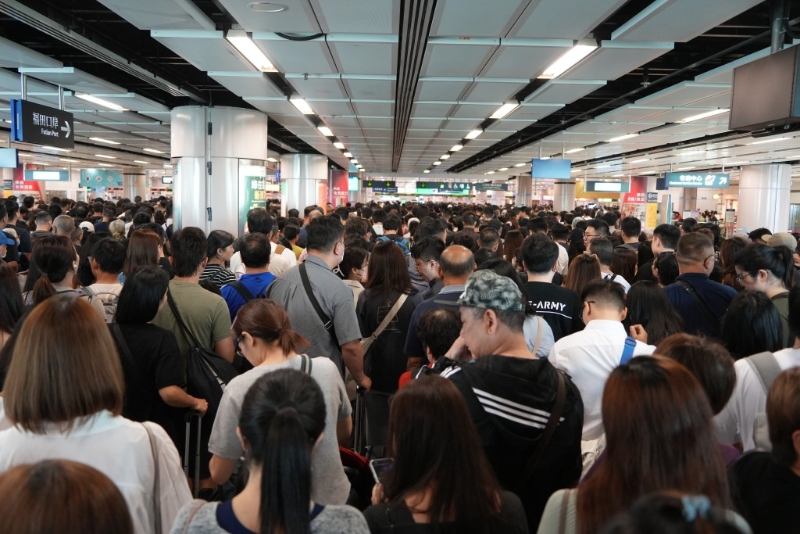 口岸人潮 口岸人潮