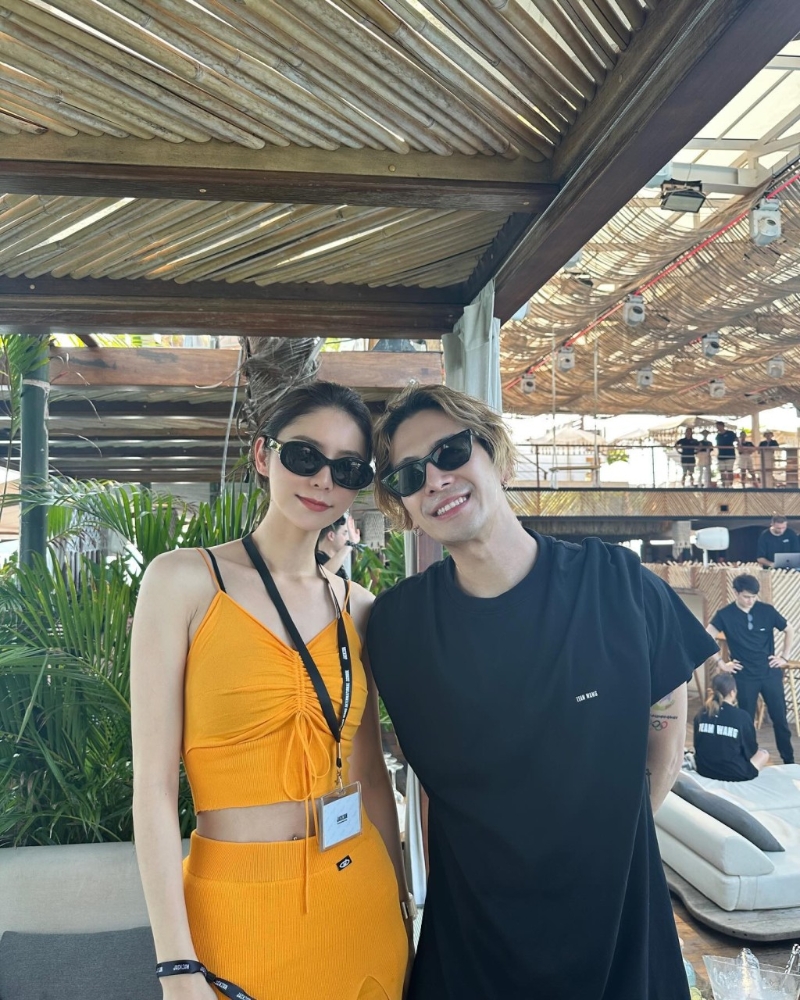 林峯老婆獨自去布吉狂歡？2