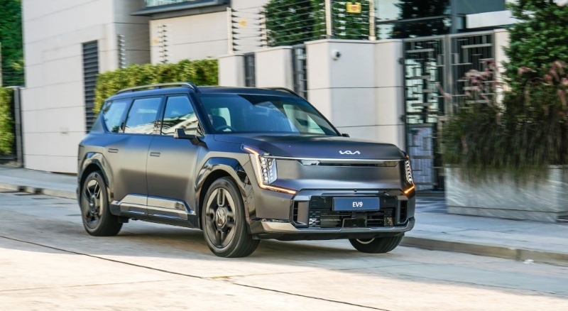 受惠EV9旗艦純電豪華7人SUV到港交付，起亞是1月份升幅最大品牌，交投量增長逾3倍。