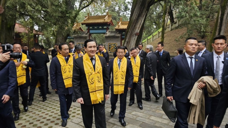 馬英九參加公祭軒轅黃帝典禮 馬英九參加公祭軒轅黃帝典禮