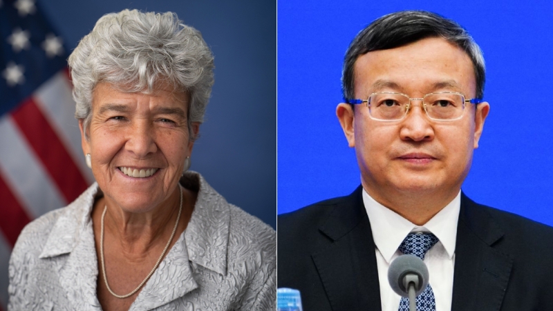 中美商貿(mào)工作組第一次副部長級會議，商務(wù)部副部長王受文與美國商務(wù)部副部長拉戈共同主持。