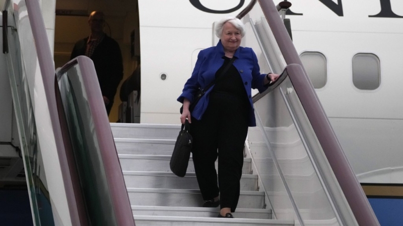 美財政部部長耶倫抵達(dá)廣州