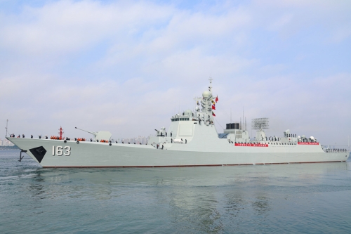 解放軍052D驅(qū)逐艦
