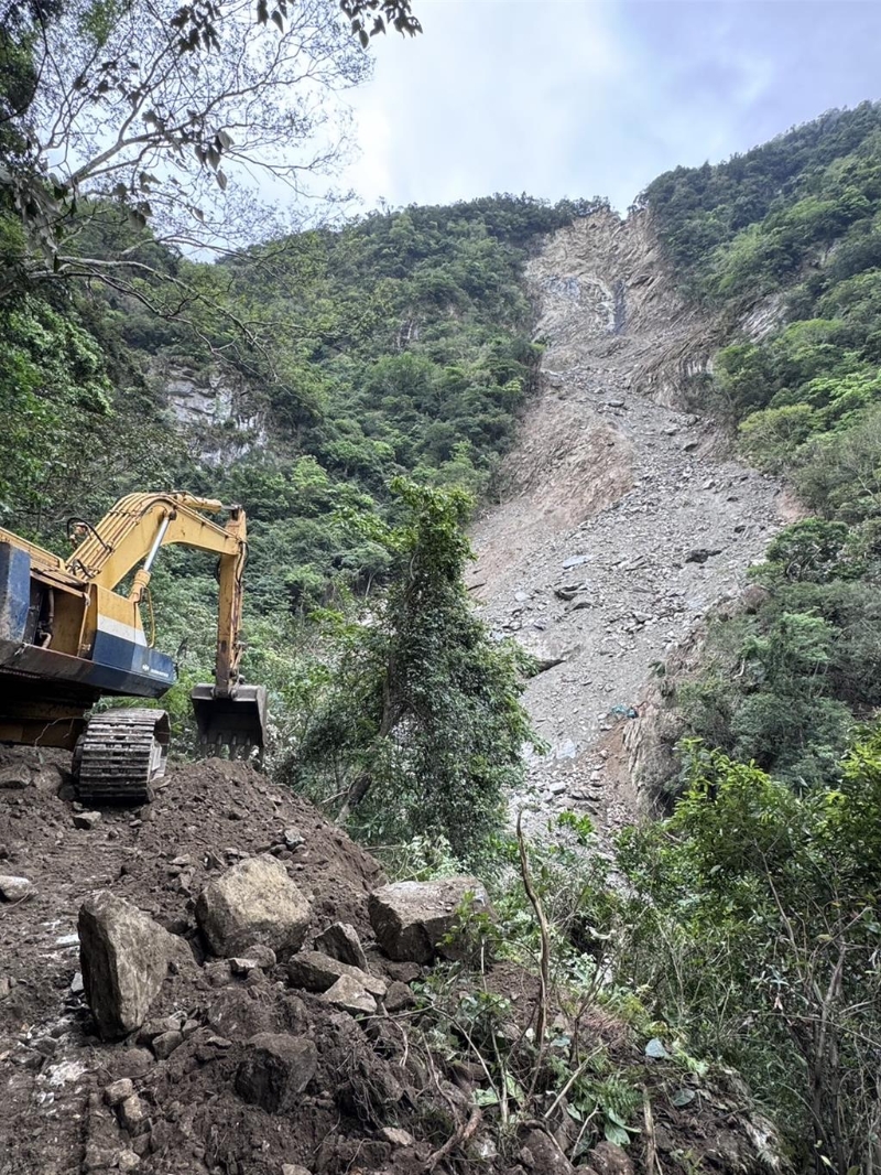 太魯閣公園砂卡礑步道0.5K大崩壁為搜救熱點(diǎn)