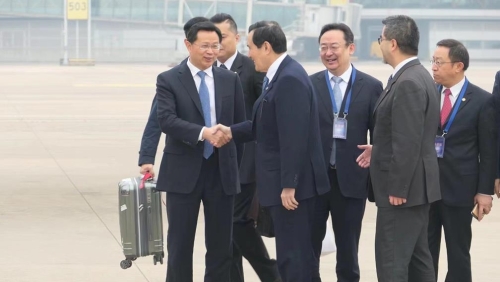 馬英九結(jié)束訪陸