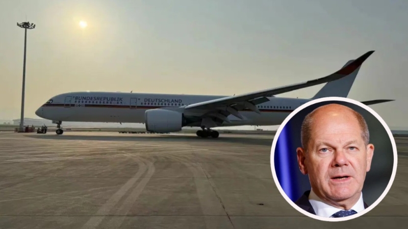 朔爾茨抵達(dá)重慶