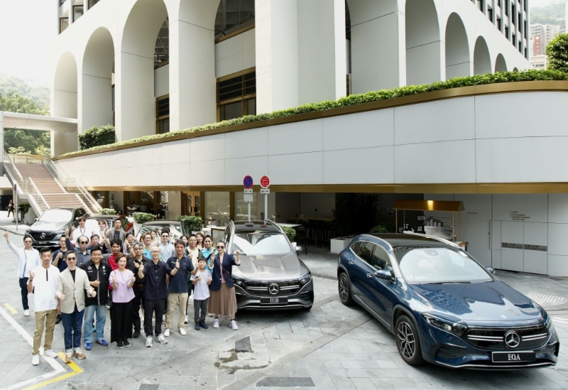 2024 Cars &Coffee 平治純電動(dòng)車早餐品鑒會(huì)4月13日于中環(huán) The Murray Hotel， Hong Kong（美利酒店）舉行。
