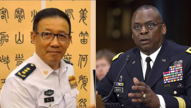 中美兩國(guó)防長(zhǎng)18個(gè)月以來(lái)首次對(duì)話