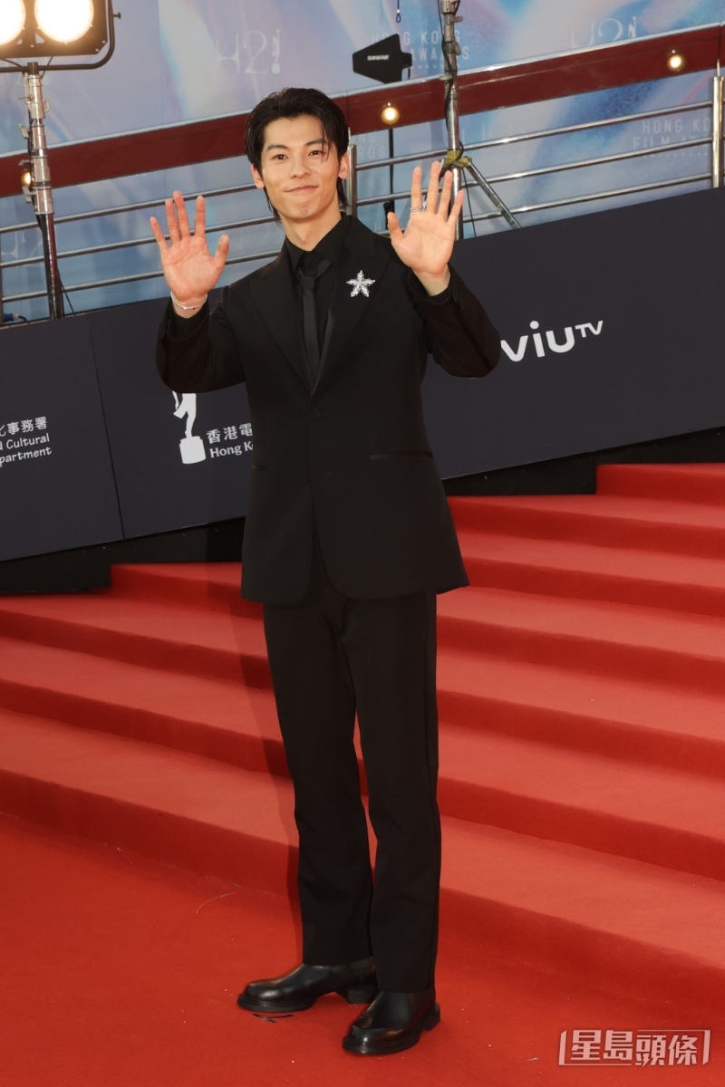臺灣新一代男神許光漢來港出席金像獎。