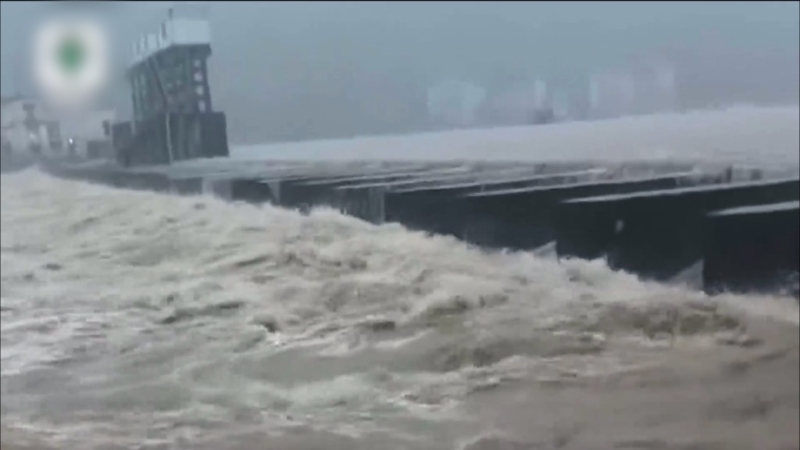 清遠(yuǎn)多條江河水位超越警戒線。