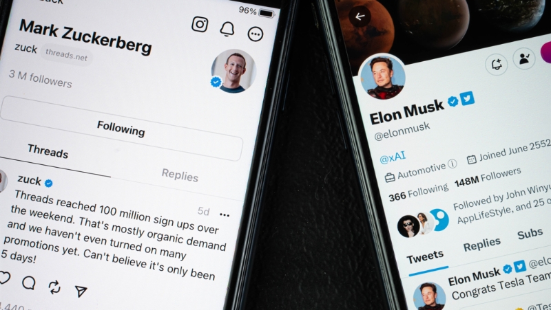 特斯拉執(zhí)行長(zhǎng)馬斯克與Meta執(zhí)行長(zhǎng)扎克伯格經(jīng)常被拿來(lái)做比較。