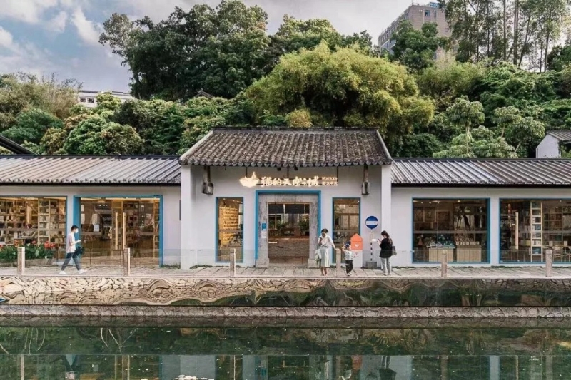 位于深圳龍崗區(qū)的客家村落甘坑古鎮(zhèn)。