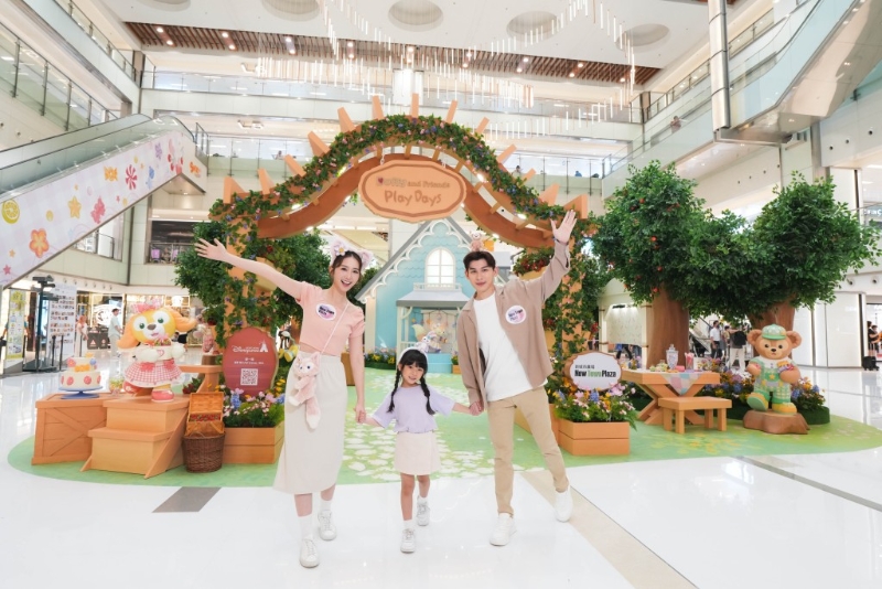 親子好去處2024︳迪士尼?Duffy與好友7大人氣角?色登陸沙田新城市廣場(chǎng)（圖片來(lái)源：新城市廣場(chǎng)）