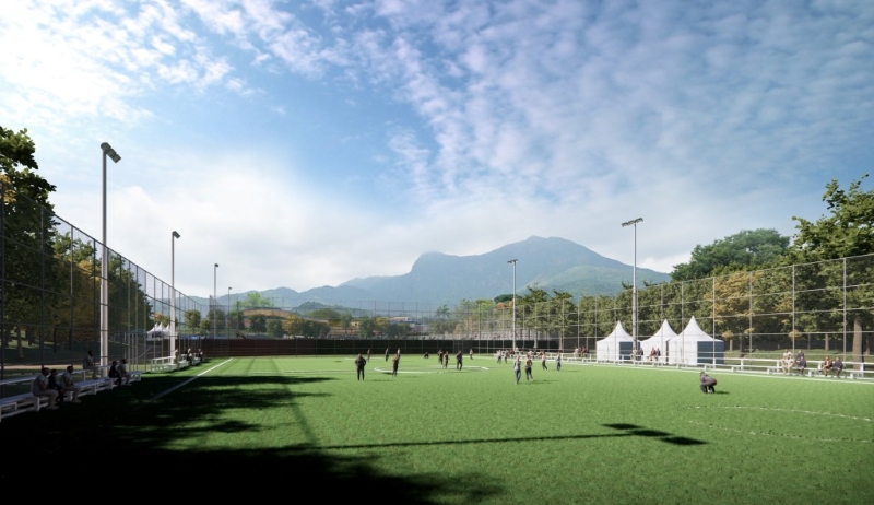 西沙SPORTS PARK提供專業(yè)運(yùn)動(dòng)場(chǎng)地，適合十多種運(yùn)動(dòng)項(xiàng)目使用。