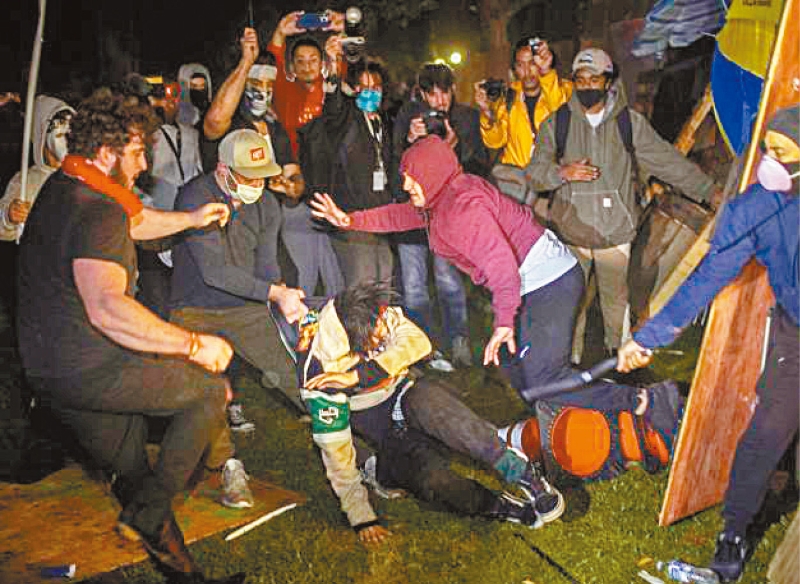 洛杉磯加大的示威活動(dòng)