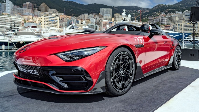 梅賽德斯一AMG Pure Speed概念跑車(chē)限量生產(chǎn)250輛。