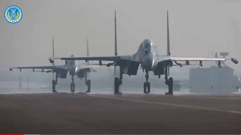 解放軍東部戰(zhàn)區(qū)23日出動42架軍機(jī)