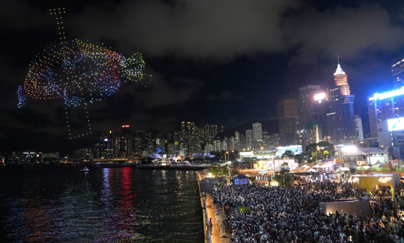 端午節(jié)無(wú)人機(jī)表演晚上舉行。